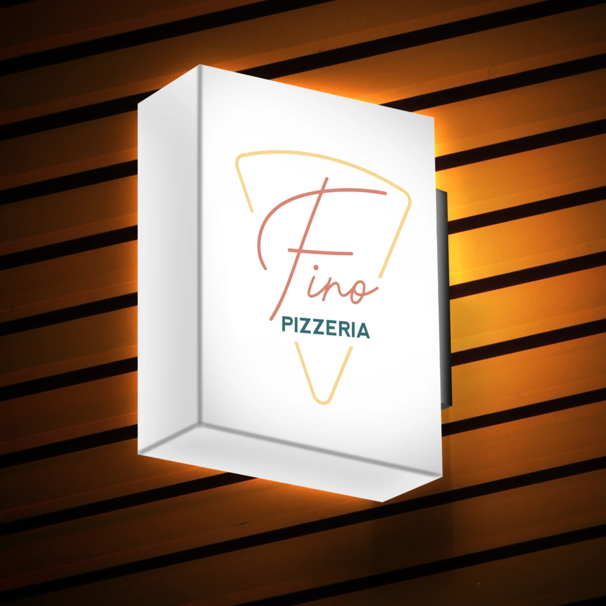 Fino Pizzeria — Enseigne